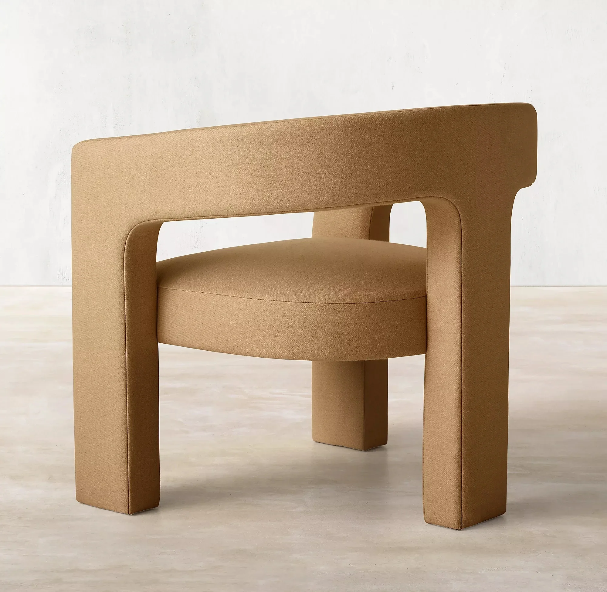 z Moderne chinesische Wohnung Küche Esszimmermöbel Raumstoff Polsterung Armlehne Solid Wood-Chair Cover