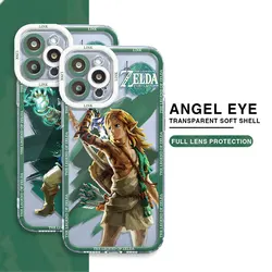 Game The L-Legend of Zeldas Phone Case for Apple iPhone 11 12 Pro 13 Mini SE 15 Plus 7 8 14 Pro Max XR XS Max Cover