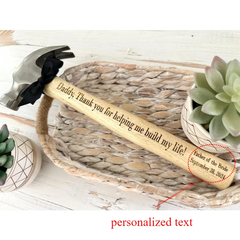 

Custom Gift for Dad Hammer Personalized Tool Engraved Hammer for Him Unique Wedding Hammer Gift for Father Housewarming Gift