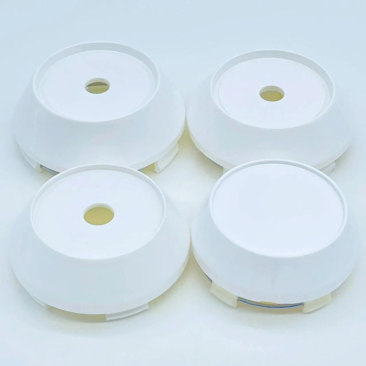 4pcs 60/65/ 68/69mm White Car Vehicle Wheel Hub Center Cap Cover New ABS Universal High Quality Durable Exterior Car Accessories