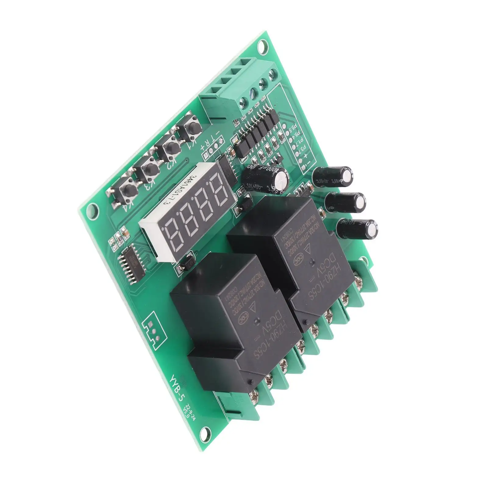 YYB-5 DC/AC 7V-27V Motor Control Board - Dual Relay Forward/Reverse Delay Timer Module