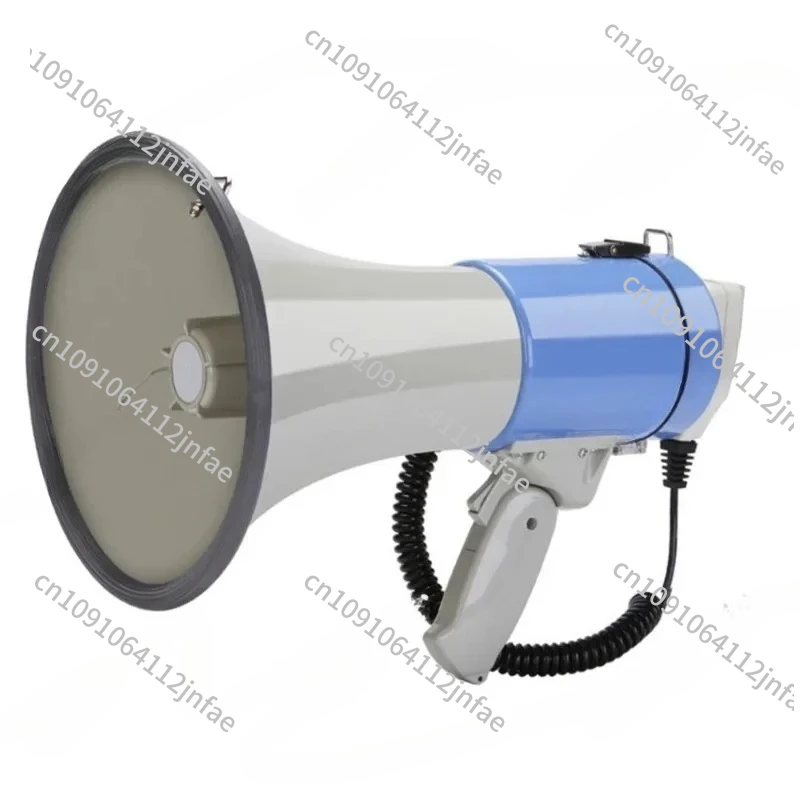 

Portable Handheld Megaphone 50W High Power Recordable Rechargeable Loudspeaker for Outdoor Events