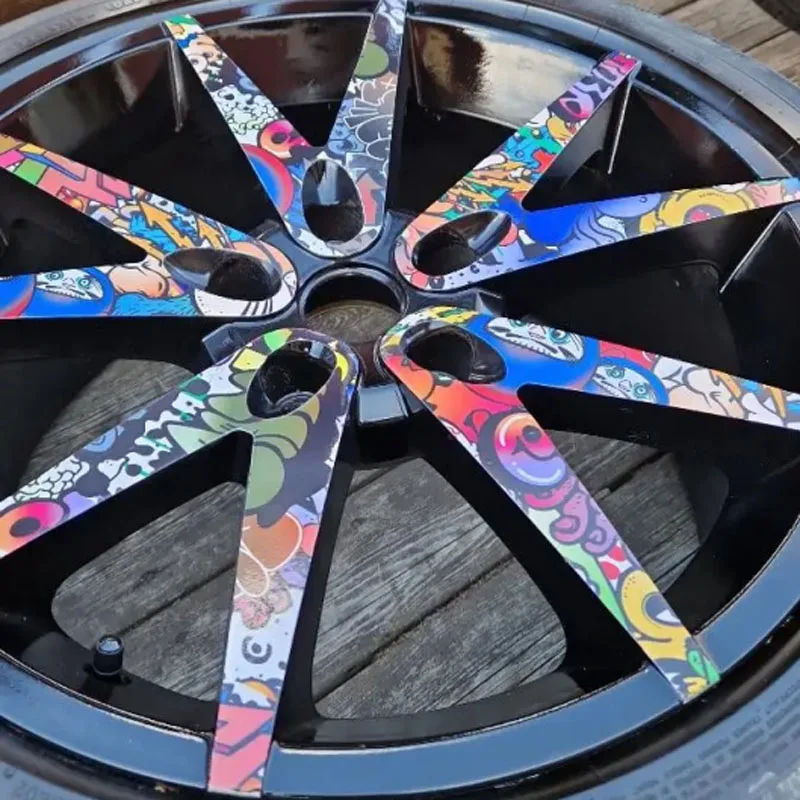 Premium Cartoon Graffiti Adesivo Bomba Pellicola avvolgente in vinile Autoadesiva Teschio JDM Adesivo Decal Automotive Car Foil da imballaggio