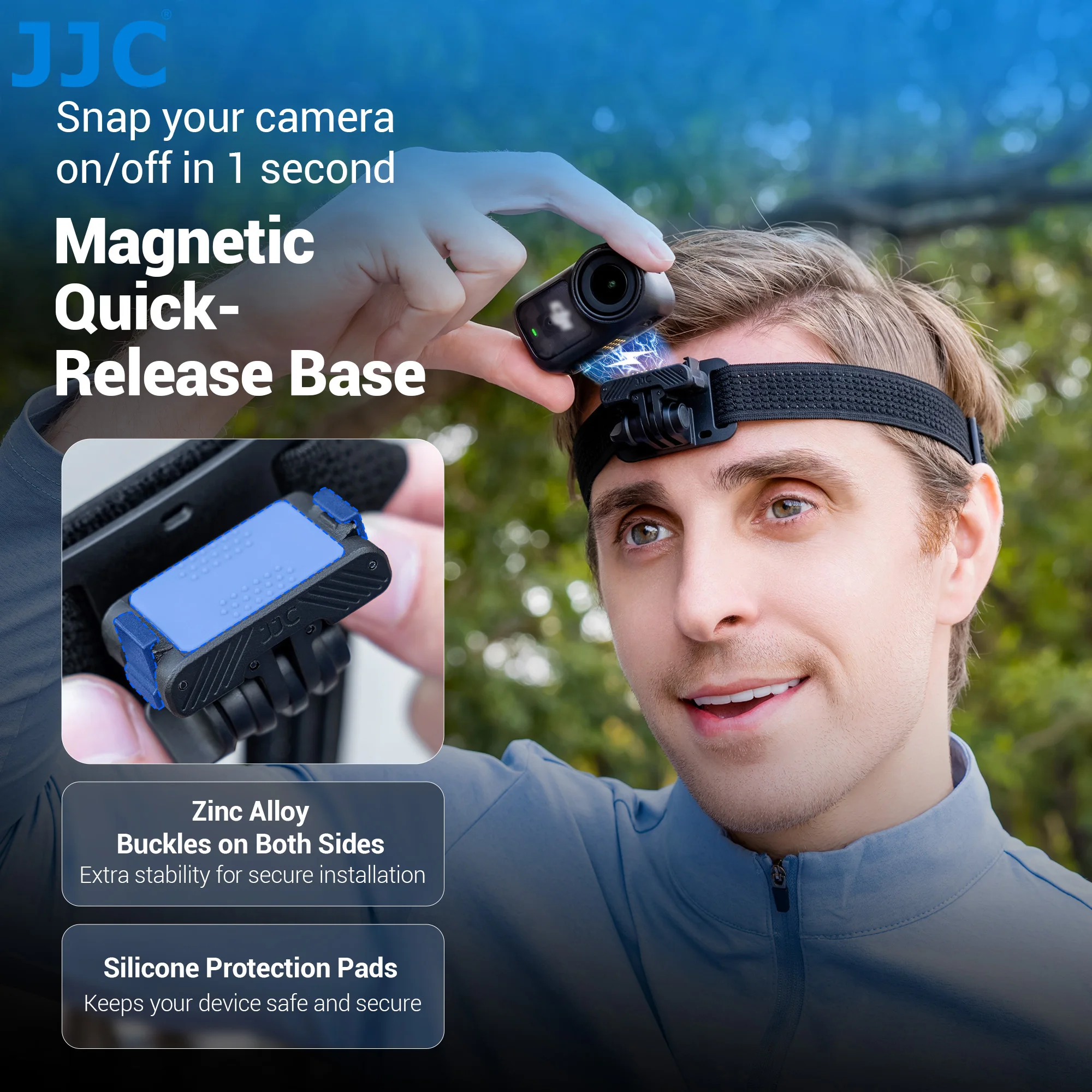 JJC Manyetik Kafa Bandı DJI Os - Camera Wrist Strap incelemesi ve fiyatı