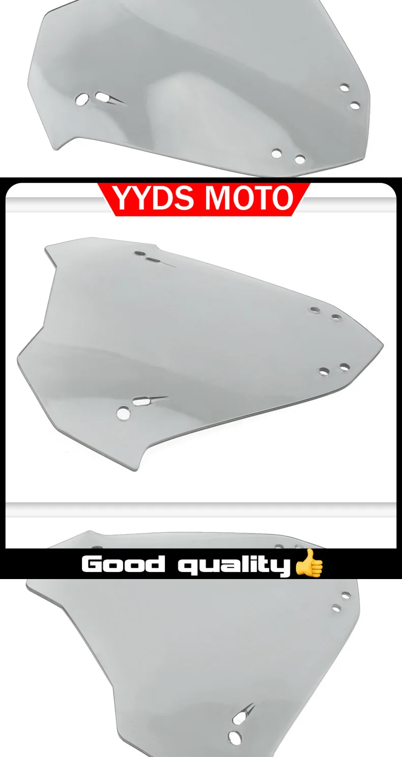 

【Good quality】Motorcycle Small Windshield for Yamaha XMAX300, Racing Wind Deflector Shield