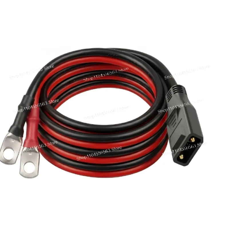 XT150 to O-Ring Additional Battery Cable 50A 8AWG 1M Built-in 1K Resistor Suitable for Ecoflow Delta 2 Delta 3