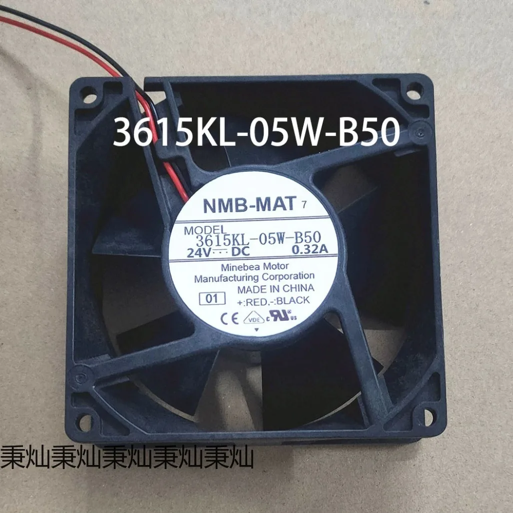 

AA+New for NMB 3615KL-05W-B50 24V 0.32A 90*90*38MM 9238 Low-Energy Server Driver Fan