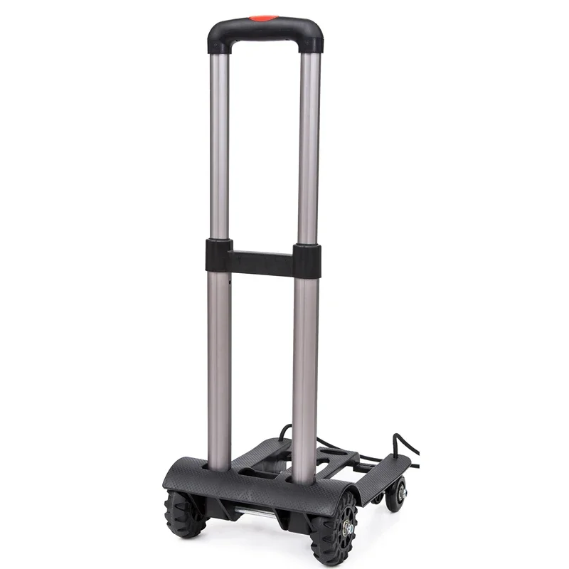 75kg Heavy Duty Folding Shopping Trolley Cart, Portable Luggage Barrow for Travel & Home Use, Carrito De Compra