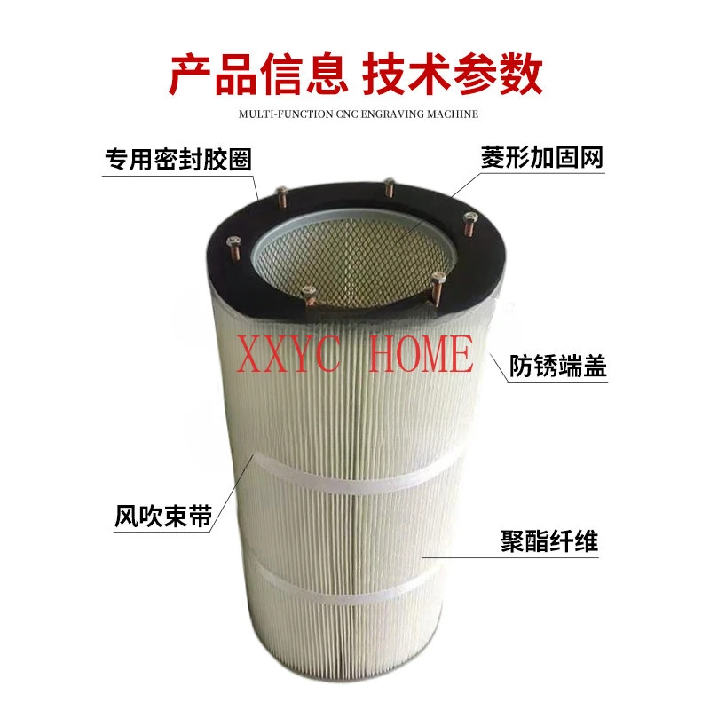 

Dust Collector Smoke and Dust Six Screw Filter Cartridge Dongli Membrane Filter Cartridge Three Four Five Screw Filter Cartridge