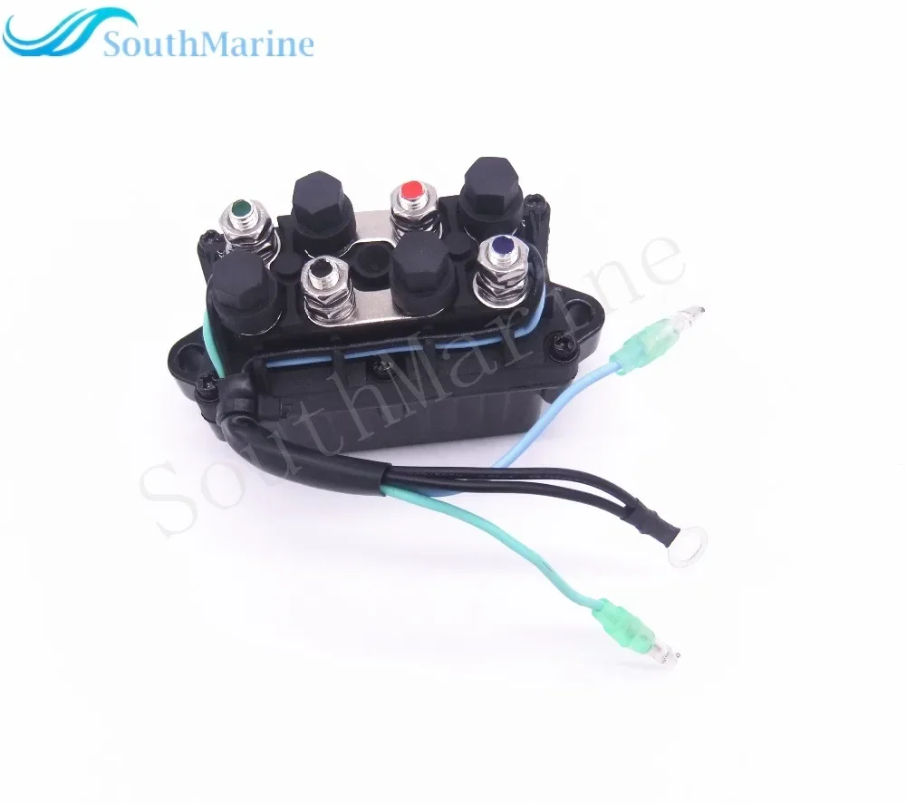 6H1-81950-00-00 6H1-81950-01-00 Boat Power Trim and Tilt Relay Assy for Yamaha 30 - 90hp Outboard Engine