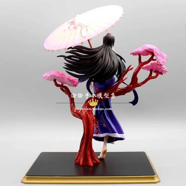 32cm Anime Figure One Piece Gk Tiansi Kabuki Boa·hancock Kimono Pvc Action Figurine Model Collection Ornaments Toy For Kids Gift