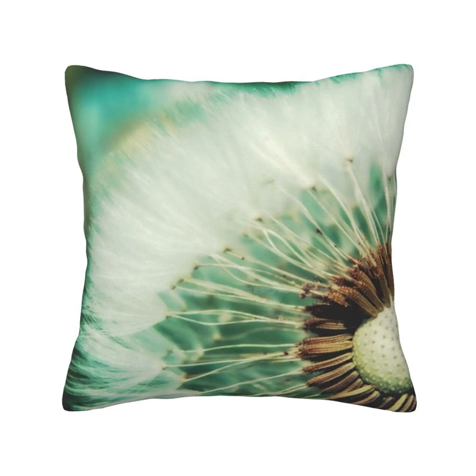 Tick Tock Pillowslip Pillowcase Close Up Dandelion Seeds Flower Fluff Macro Nature Purple Cactus