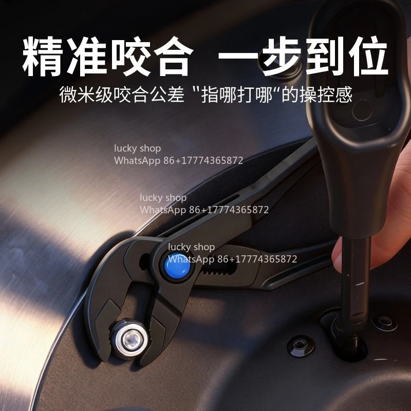 Mini 4 Inch Translation Pliers Multi-function Quick Clip Movable Wrench Clamping Portable