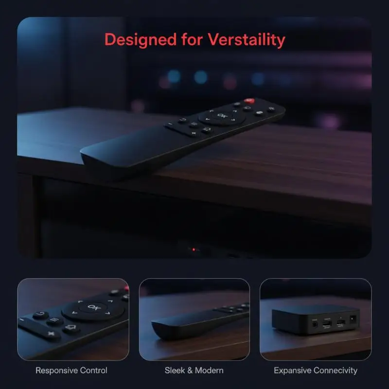 Replacement HY300 PRO Remote Control Perfect Match Seamless Compatibility Compatible with HY300 PRO Projector for Daily Project