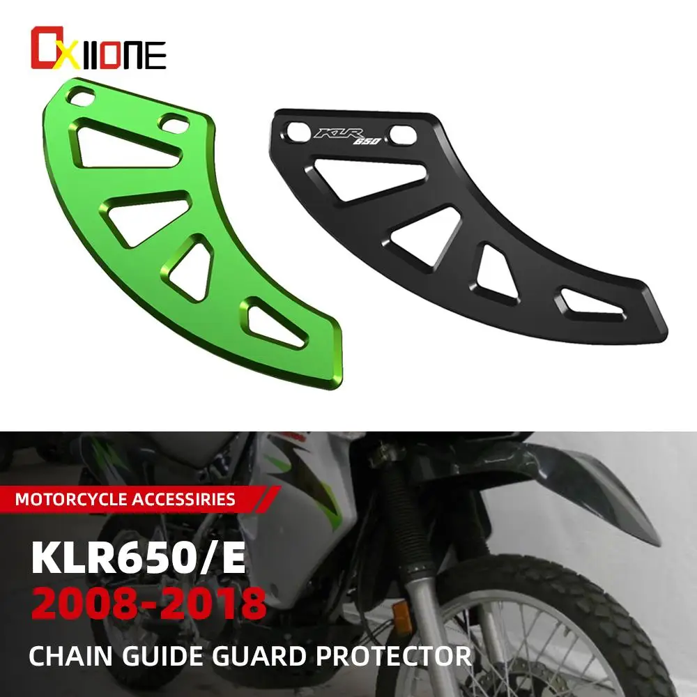 

For Kawasaki KLR 650 KLR650E 2008-2018 2017 2016 2015 2014 KLR 650 E Motorcycle Accessories Chain Guide Guard Protector Cover