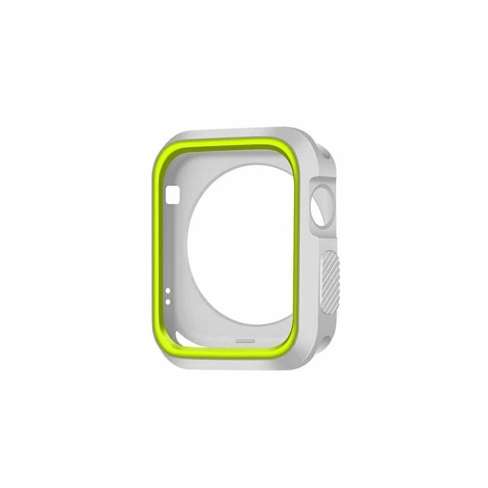 

42mm Protective Watch Case for 3 2 1 Hollow Frame Shockproof Dustproof Silicone Two Color Women Accessories Smart Watch