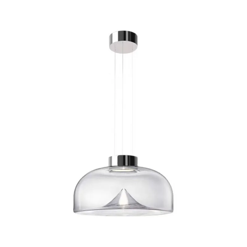 

Iceberg restaurant chandelier, modern simplicity, study creative living room bedside, glass lamp