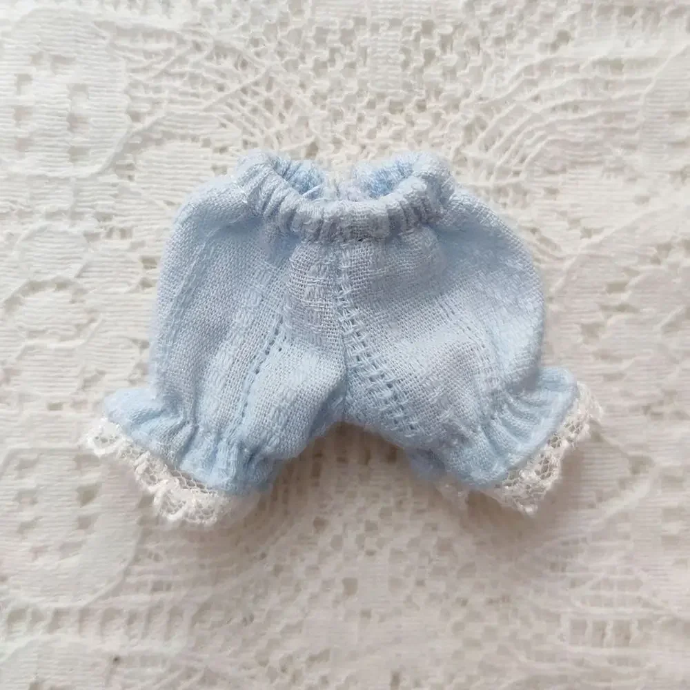 Obitsu11 옷 코튼 레이스 반바지 OB11 인형 의류 액세서리 용 귀여운 랜턴 바지 캐주얼 1/12 BJD 인형 용 바지 착용