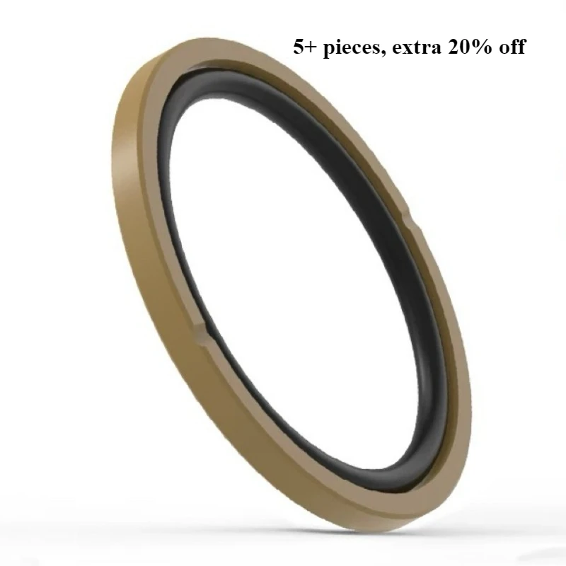 H54 12~400mm Combined Sealing Ring, Piston/bore Two-way Gley Ring, Hydraulic Cylinder Wear-resistant/guide Ring, British Brand