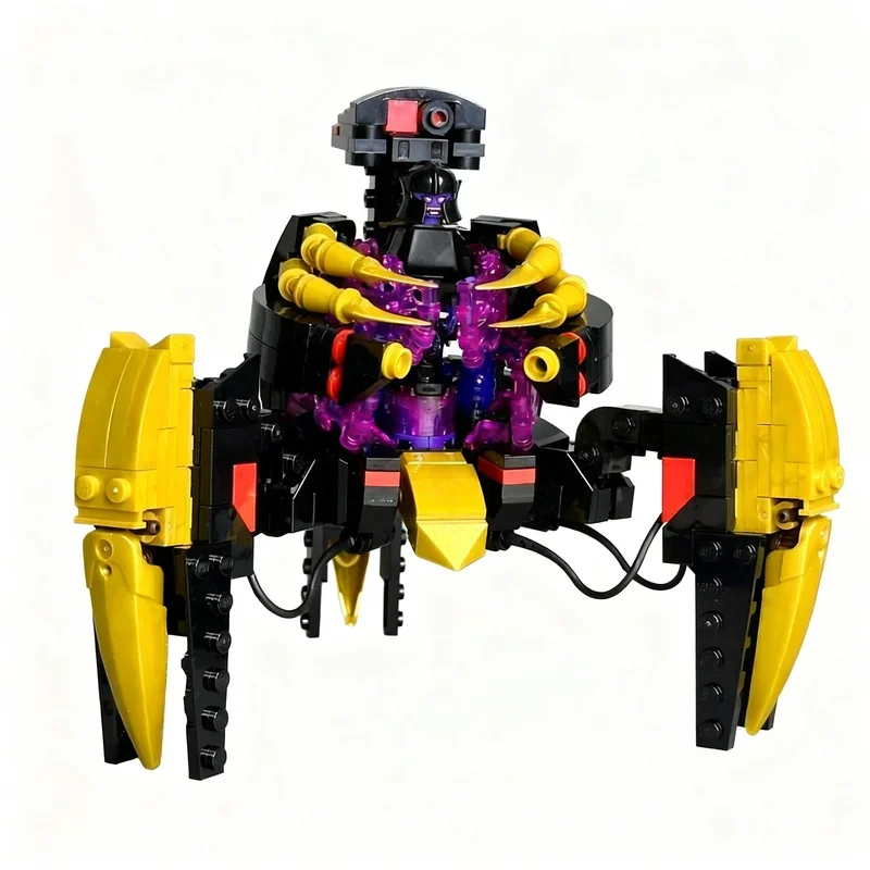 

451PCS MOC Creative Overlord Golden Master Mech Model Building Blocks DIY Ideas Toys Birthday Gifts Gift Toy Assembly
