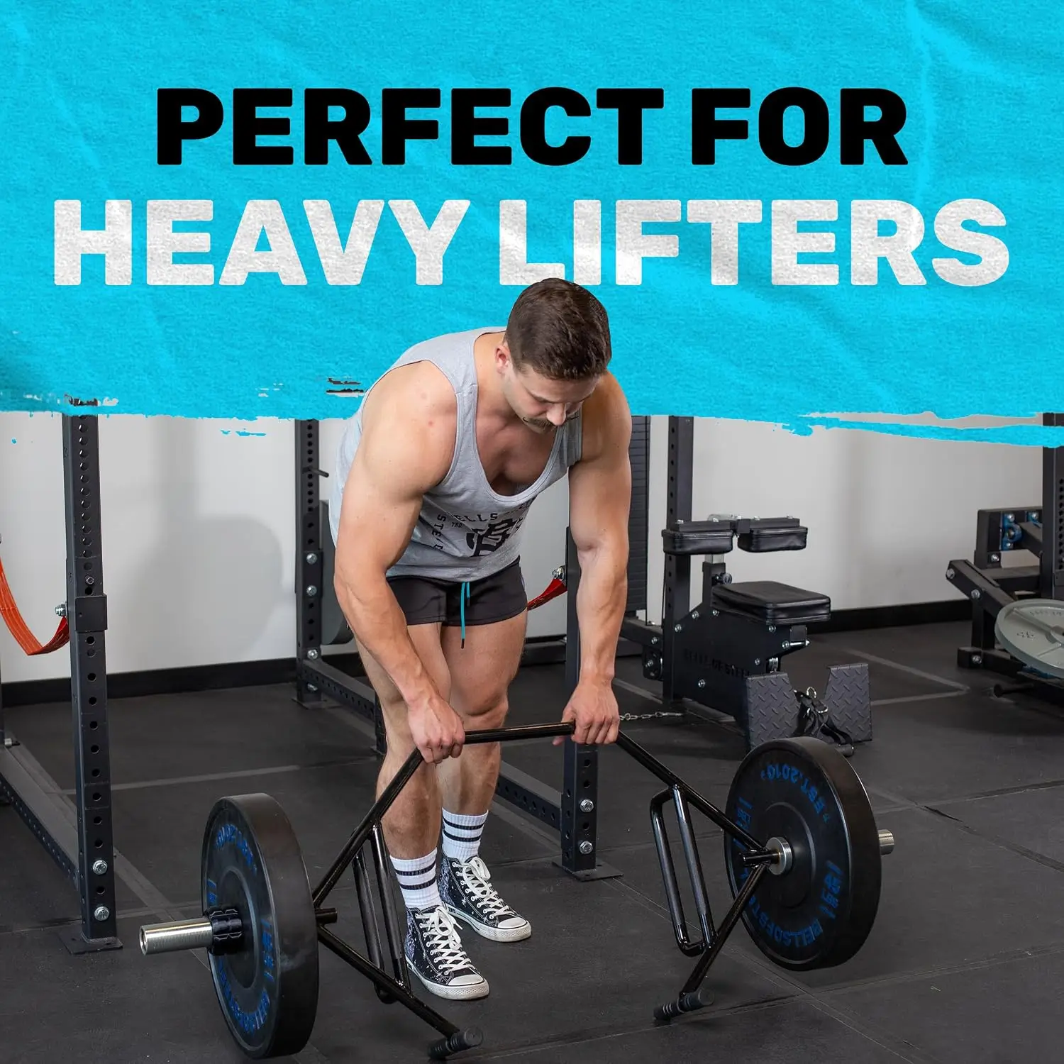 Trap Bar - Open Hex Deadlift with Rotating Jack, 700 lb
