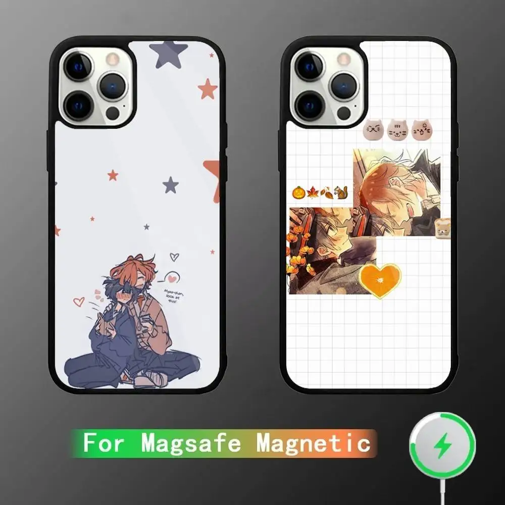 

Comics S-Sasaki To M-Miyano Phone Case For iPhone 16,15,14,13,12,11,Pro,Max,Plus,Mini,SE New Magsafe Magnetic Wireless Charging