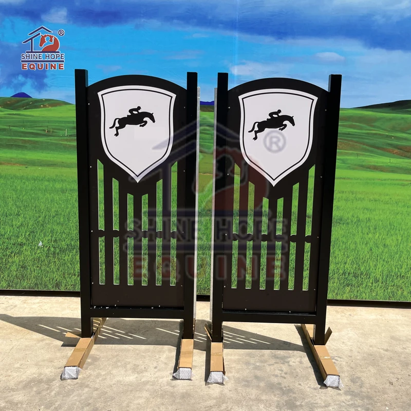 

Индивидуальные спицы для шоу алюминиевых лошадей для тренировок с крыльями для прыжков лошадей