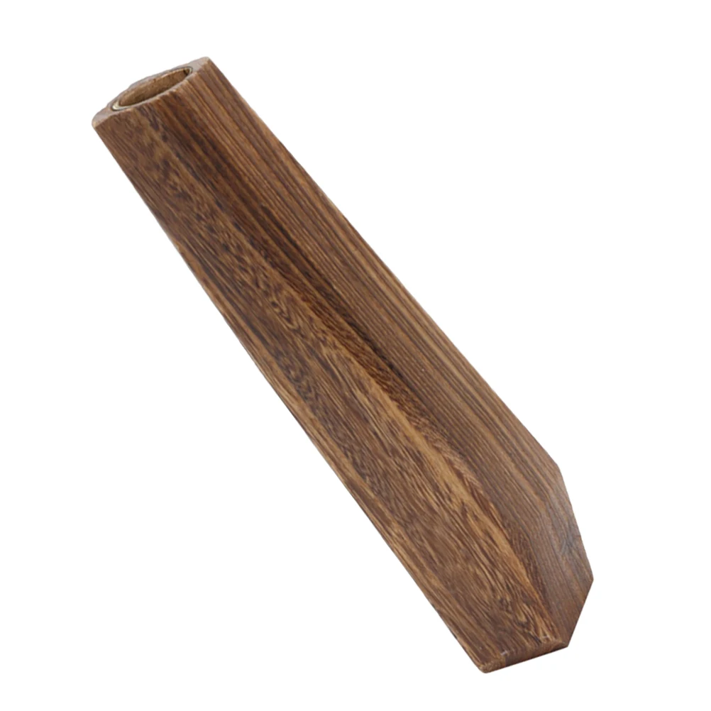 

Wooden Small Burnt Rustic Wood Vase Paulownia Decorative Plant Pot Table Centerpiece Rustic Modern Vase Container