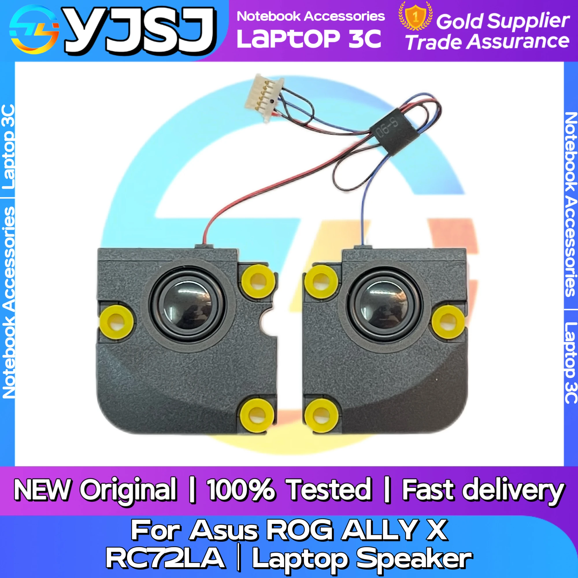 

New Original Laptop Notebook Audio Speaker For Asus ROG ALLY X RC72LA built-in speaker ALLY Z1E NR2301 04072-05140200