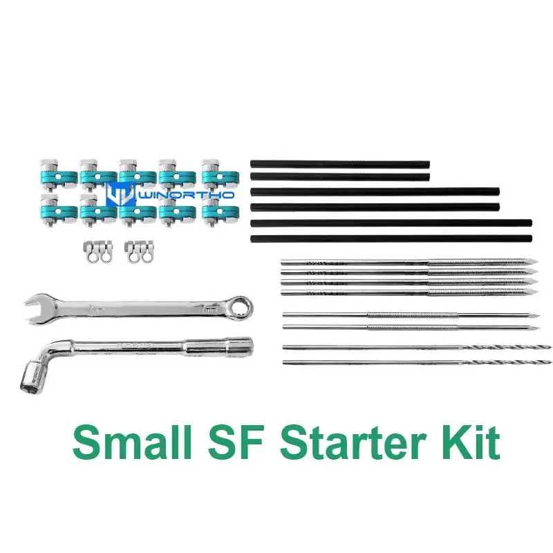 

Small SF SK Single Clamp for Veterinary Orthopedic Small Animal ESF Orthopedic External Fixator animal plate SK Fixation Pet