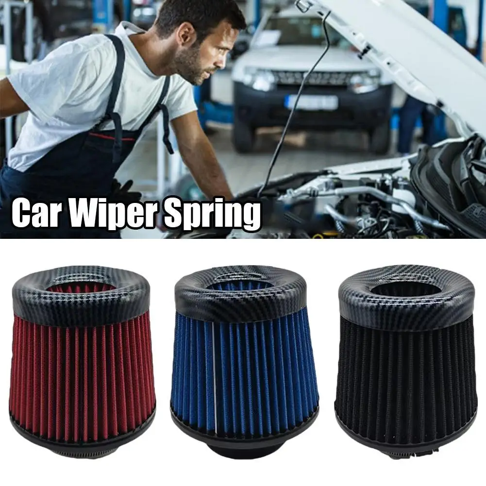 Car Universal High Flow KN Air Filter 76mm 3Inch Cone Tapered Air Filters For 14084-2 Car Mushroom Head Auto Parts