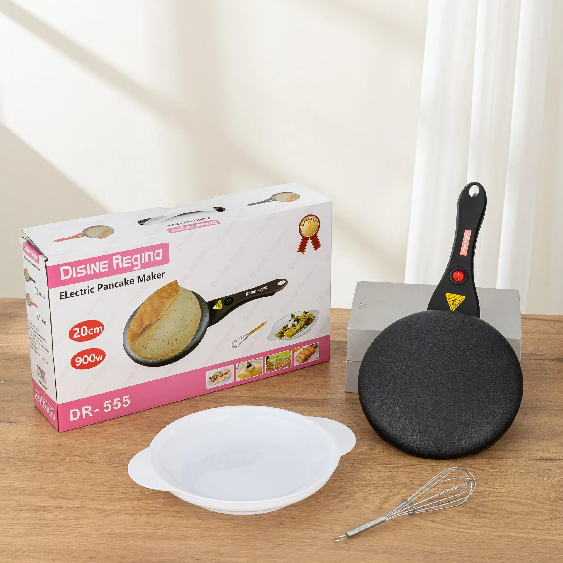 Egg Pancake Maker Crepe Maker Household Multi-function Portable Non-stick Electric Mini