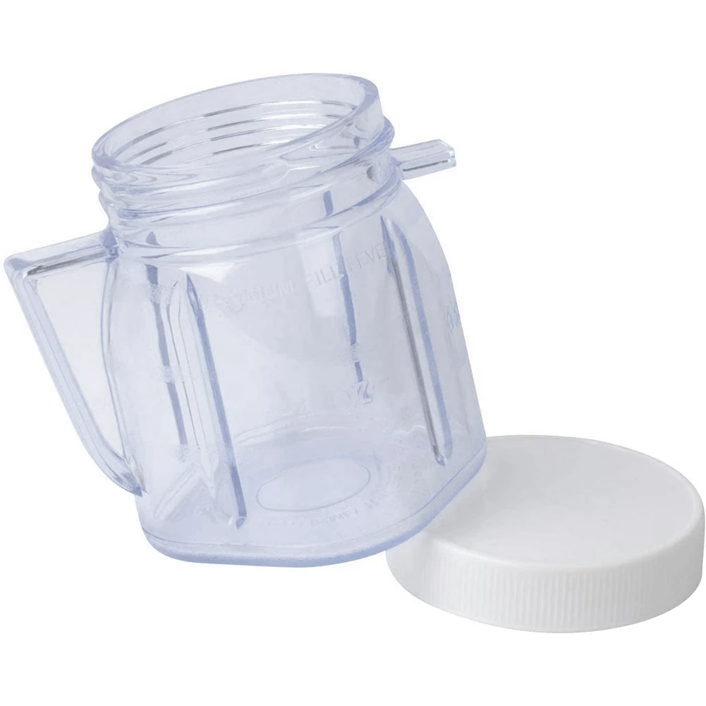 Für Mixer-Ersatzteile, 4937 Mini Osterizer Mixerglas-Zubehör, Becher Mini-Kunststoffgläser mit Deckel (1 Packung)