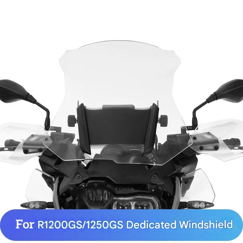 For BMW R1200GS ADV/ R1250GS ADV Replacement accessories: Windshield heightening device, imported glass for windshield
