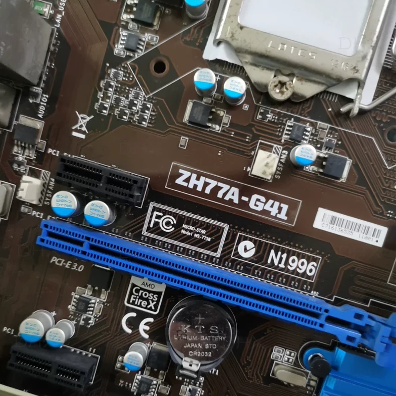 For MSI ZH77A-G41 Motherboard H77 32GB Mainboard LGA 1155 DDR3 ATX  100% Tested OK Fully Work be shipp quickly DH