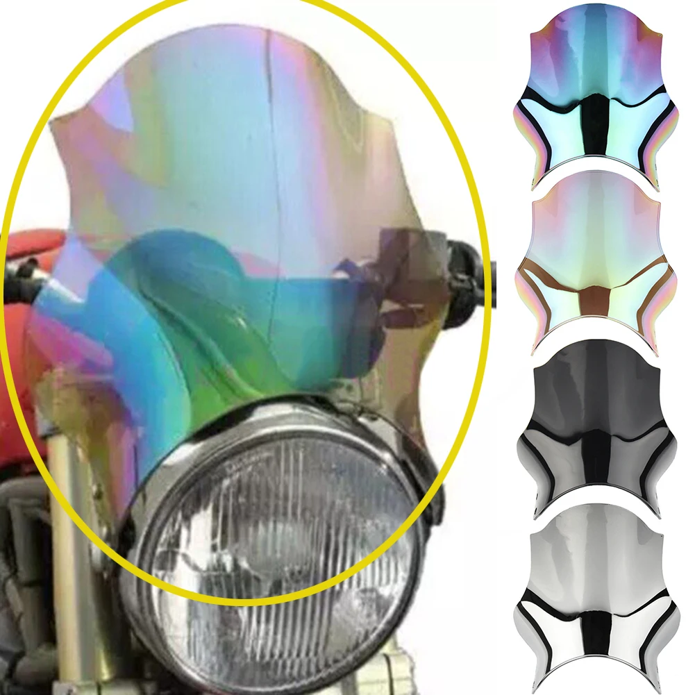 

Front Clear/Dark/ Wind Deflector Windshield Windscreen Double Bubble For Honda CB400SF Super Four Universal