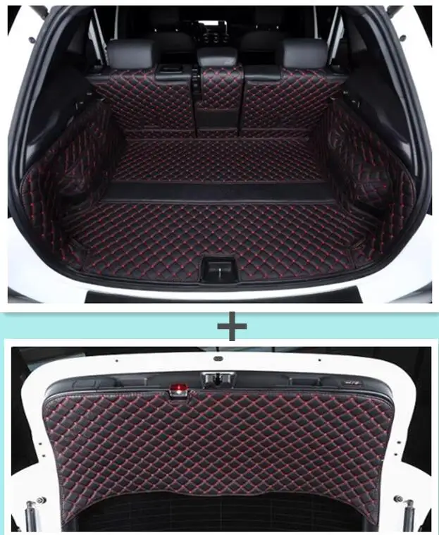 Full set car trunk mats & back door mat for Mercedes Benz EQA 2026-2022 Top quality cargo liner boot carpets cover for EQA 2025
