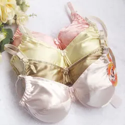 Sexy Bra Wire Free Mulberry Silk Cotton Lining Everyday Unlined Bras Women's Bras Sale