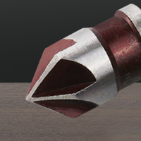 Essential 5Pcs Hex Shank Countersink Drill Bits: 1/2\