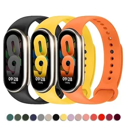 Pasek silikonowy do bransoletki Mi band 8 xiaomi 8 NFC Wymiana paska sportowego Bransoletka do smartwatcha Pasek do zegarka Xiaomi Mi Bands 8 Paski