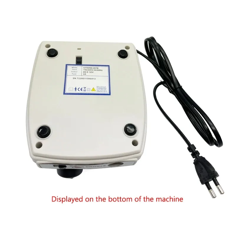 STERKE 207 35000 RPM Control Box Manicure Micromotor Handstuk Elektrische Manicure Boor Set Voor Nagelpolijsten apparaat