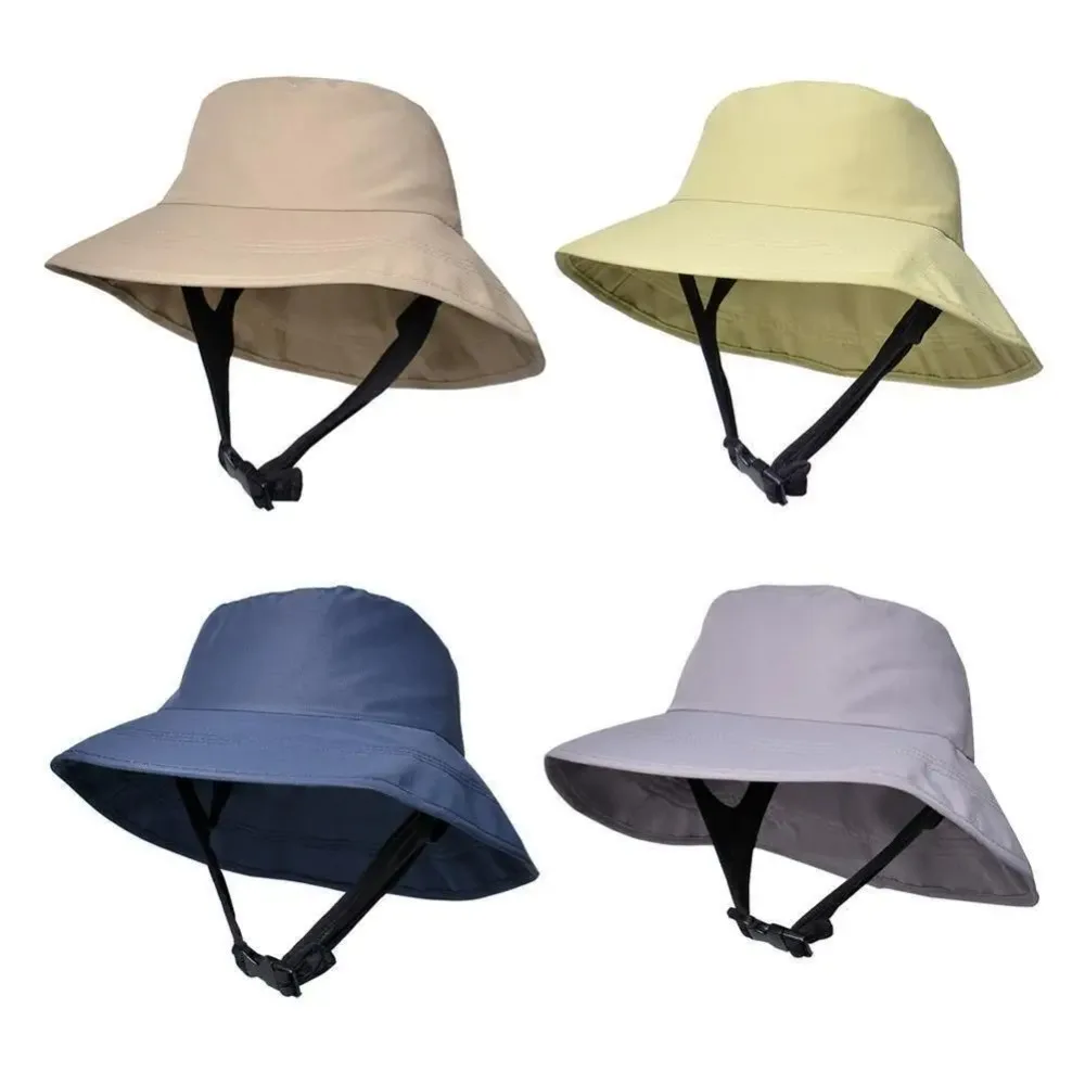 Summer Breathable Bucket Hat Waterproof Quick-drying Surf Hat Anti-UV Fishing Cap Surfing Riding