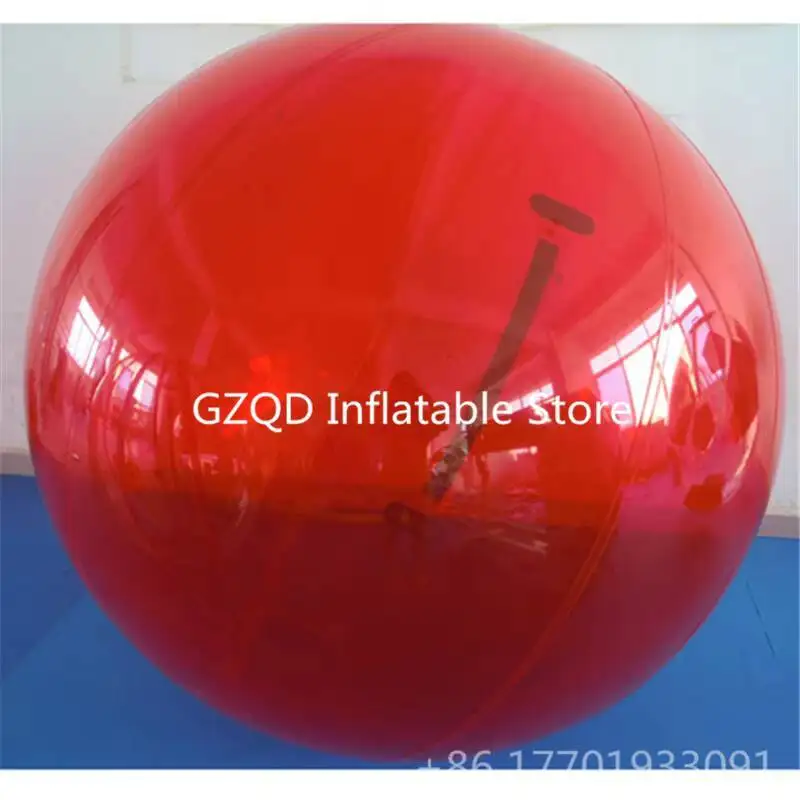 Palla da passeggio gonfiabile con palla da passeggio sull'acqua a bolle Huaman all'interno del palloncino trasparente Prezzo di fabbrica