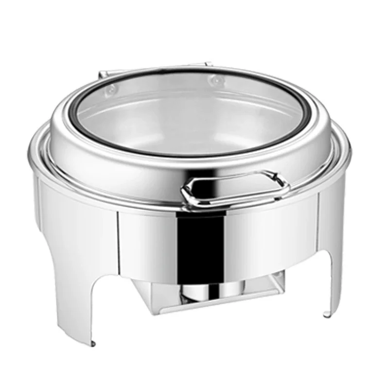 

Manufacturer Wholesale Electric 6L Stainless Steel Buffet Stove for Hotels and Restaurants Banquet Insulation Dining Stove