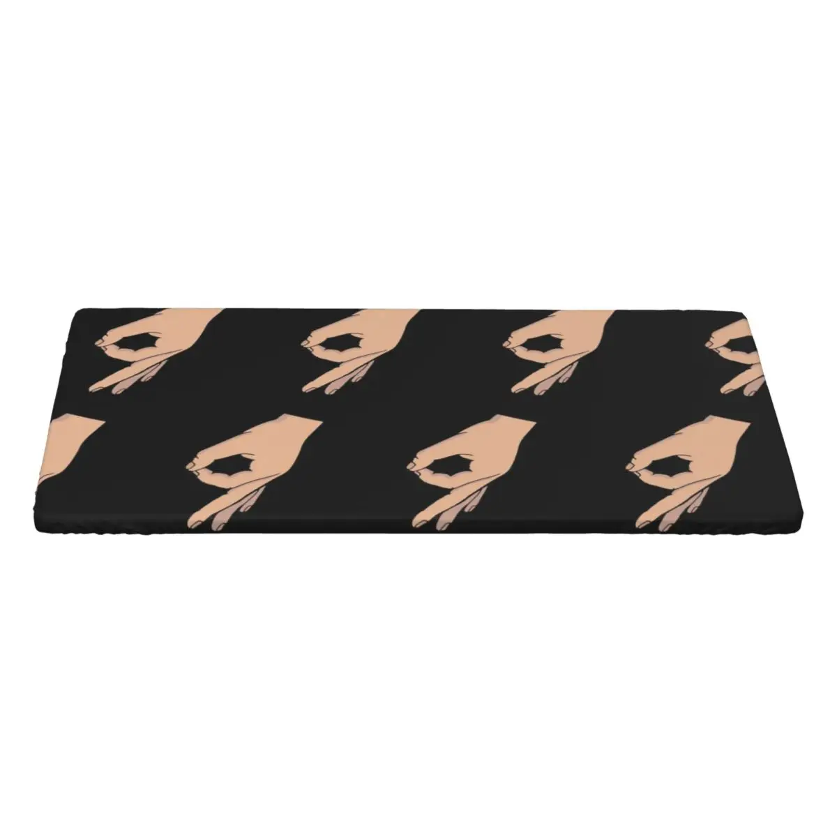 Circle Game Hand Gotcha Meme Made You Look Customized Rectangular Tablecloth Oilproof Table Cover for Festival Party Table Cloth