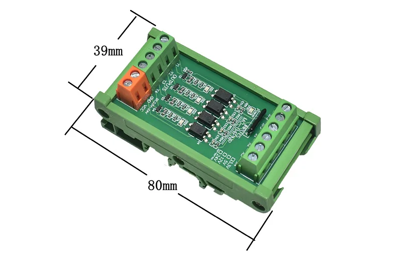 SCM industrial computer board voltage signal isolation board npn to pnp signal converter
