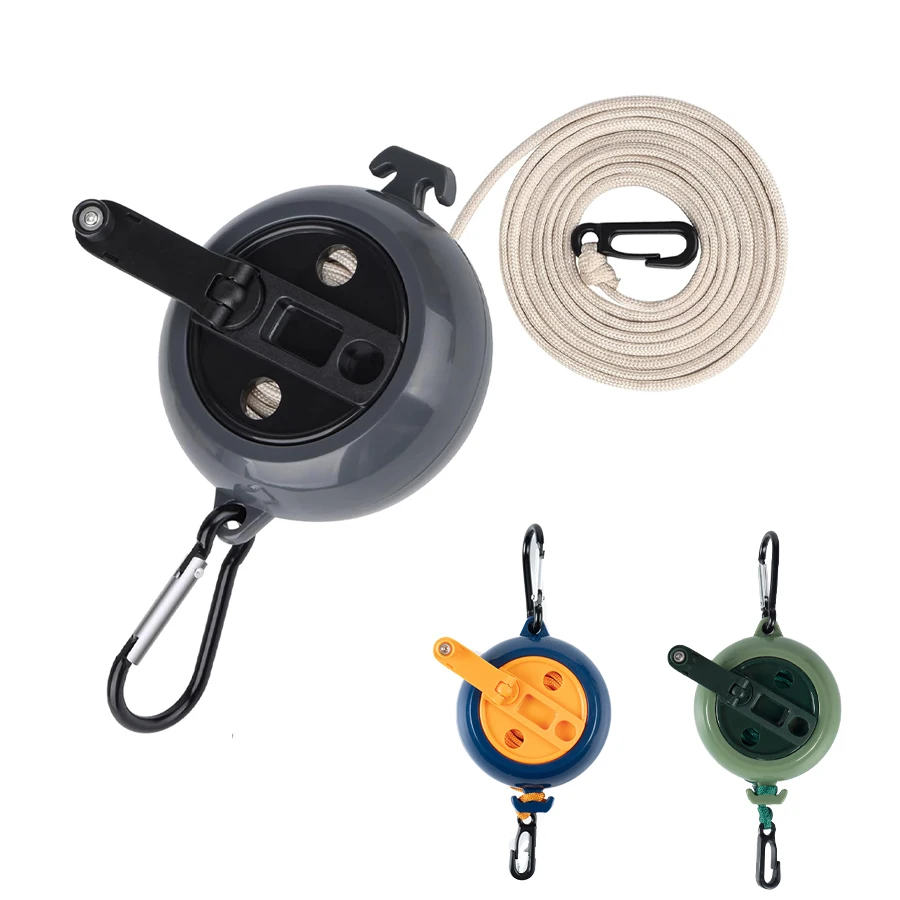 

1Pc Black Adjustable Clothesline Outdoor Travel Portable Clothes Line outdoor Retractable clothesline Suitable Camping Multitool