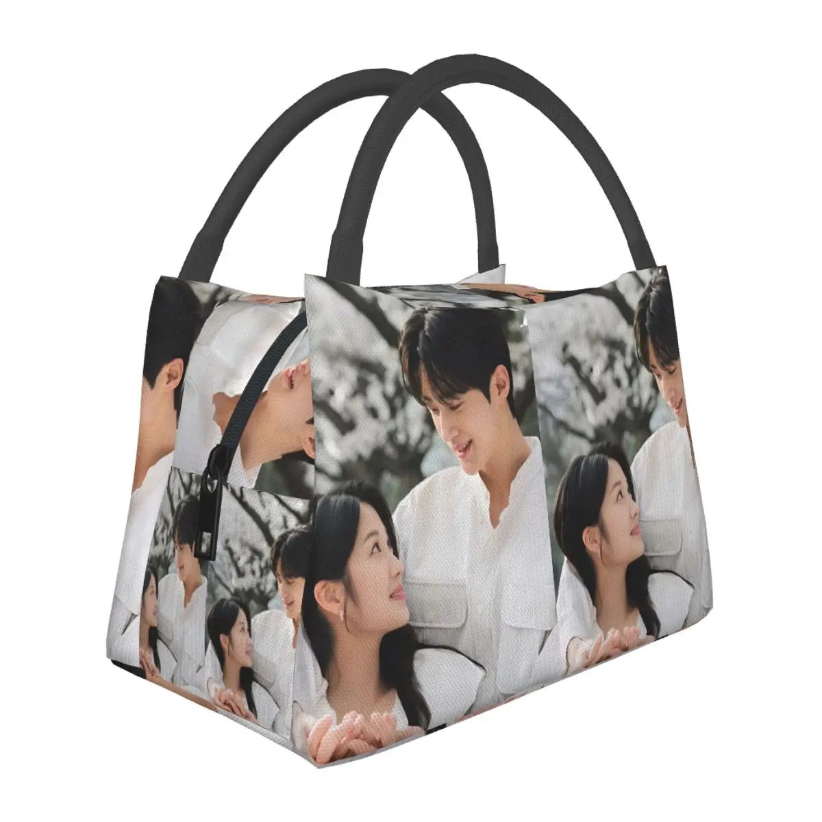 

Симпатичная сумка для обеда Lovely Runner K-drama Byeon Woo Seok для женщин, контейнер для хранения еды, термосумка-холодильник для ланча