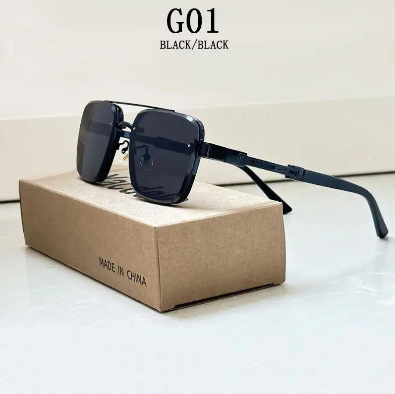 ZUIDID 2025 quadratische Sonnenbrille Männer Luxus Vintage Sonnenbrille Frauen Trendy Retro Mode Gläser Gafas De Sol Hombre Lunette Soleil Femme 5