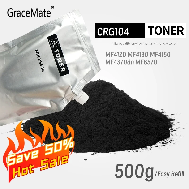 CRG-104 FX-9 FX-10 Printer Toner Powder for Canon FaxPhone L90 L100 L120 ImageClass D480 MF4120/4130/4150/4150C/4270 LBP2900